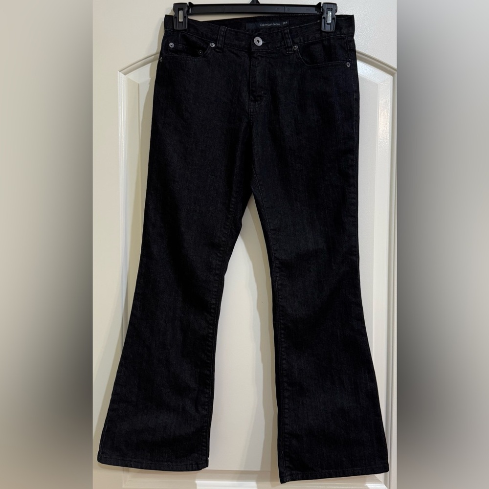 Calvin Klein Jeans Black Flare Women's Jeans